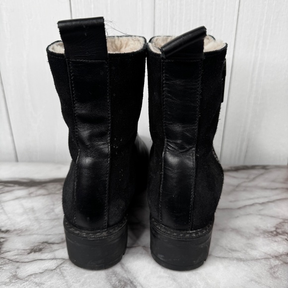 Maguire Leather Fur Lined Boots - Picture 6 of 9